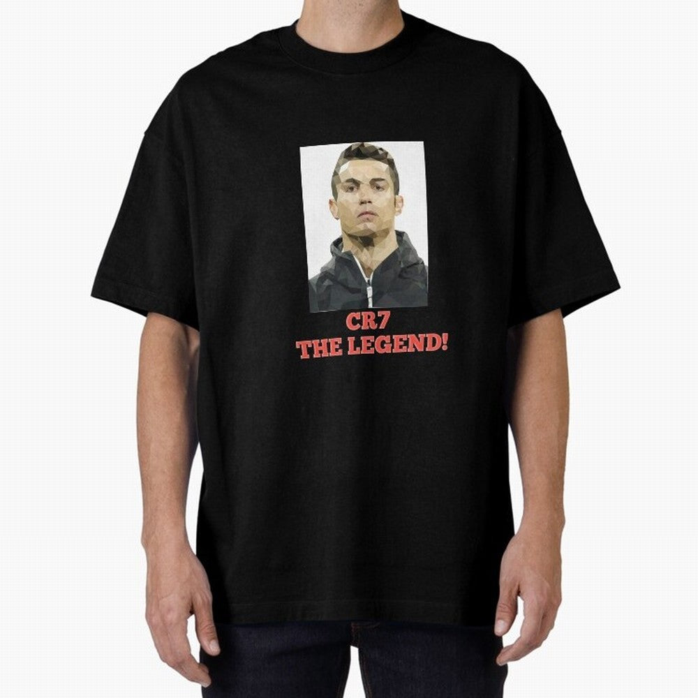 Cristiano Ronaldo Fantasy CR7 T Shirt Oversized T-Shirt Cheer for Match Day Hype around FIFA World Cup 2026, Messi and Cristiano Ronaldo, England and Germany, Championship Spirit, Famous Goals, Roaring Crowds and International Football Unity; Great