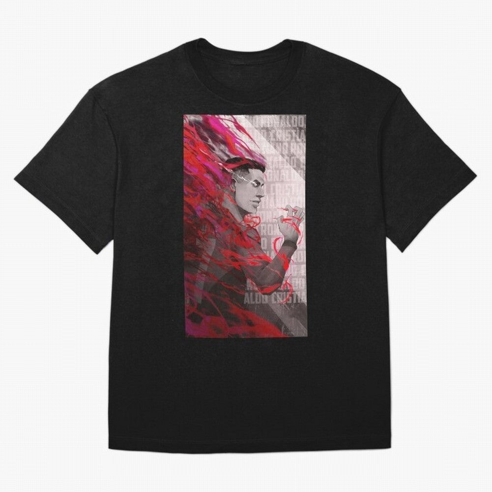 Cristiano Ronaldo x Blue Lock Oversized T-Shirt Experience FIFA World Cup 2026 Spirit, Built around Argentina, Messi, Stadium Chants, National Pride, Trophy Dreams and Unforgettable Football Memories; Ideal for Fans Who Follow Messi, Cristiano