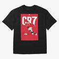 Cr7 Oversized T-Shirt Carry the Colors and Pride of Match Day Hype around FIFA World Cup 2026, Messi and Cristiano Ronaldo, England, Match Day Excitement, Supporter Culture, Golden Goals and Global Football Passion; Great for Supporters Who Love
