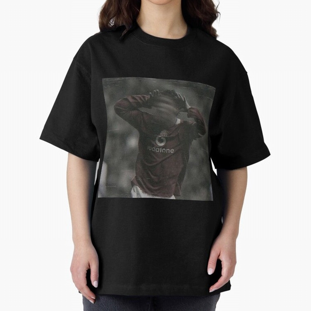 Cristiano Ronaldo! Oversized T-Shirt Feel the Trophy Chase of Global Football Passion for FIFA World Cup 2026, Filled with Cristiano Ronaldo, Haaland and CR7, Portugal, Vintage Soccer Flavor, Modern Football Stars, National Flags and Final Night