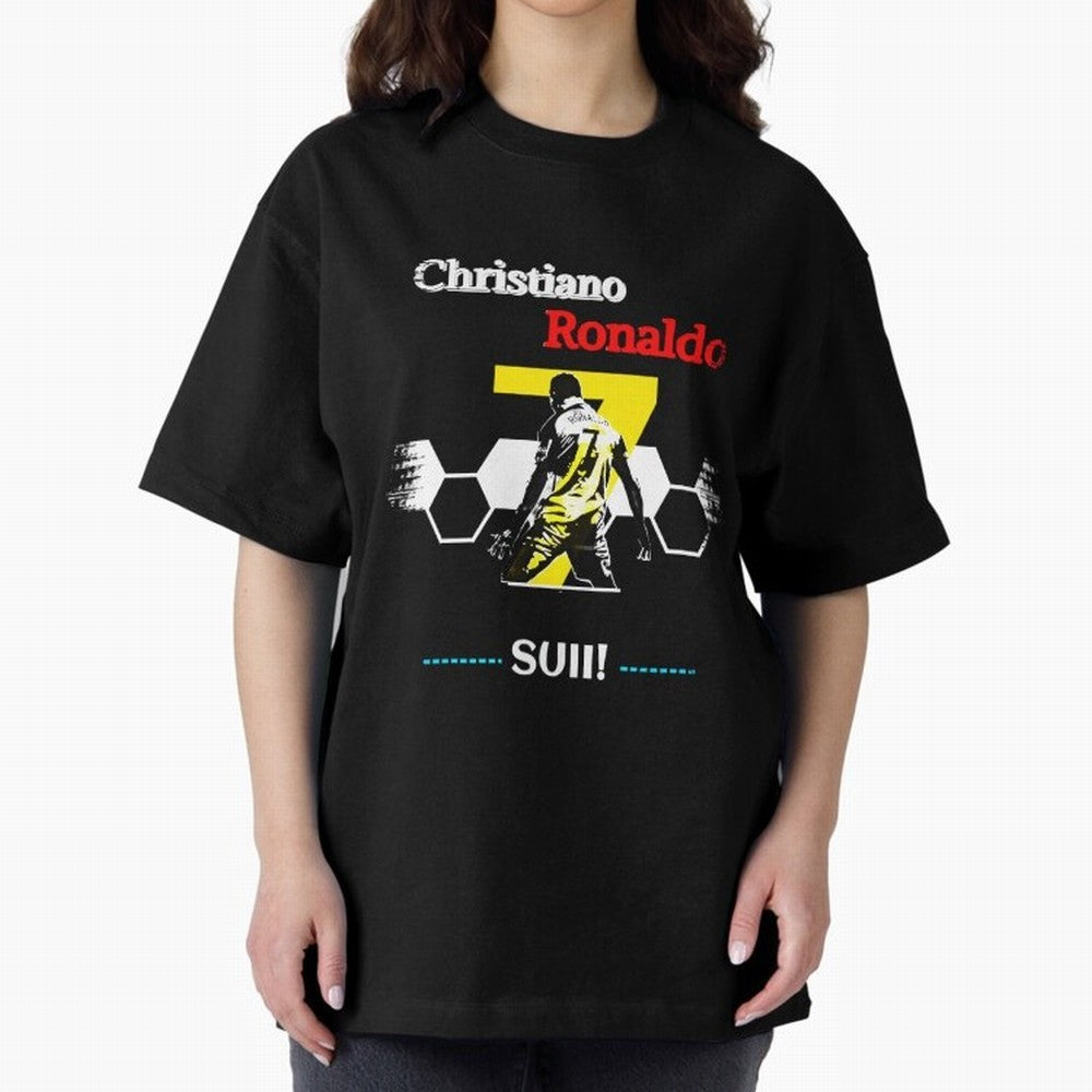Cristiano Ronaldo Cr7 Oversized T-Shirt Make Memories around Match Day Hype around FIFA World Cup 2026 Group Stage, Messi, CR7 and Mbappe, England, France and Netherlands, Soccer Culture, Superstar Moments, National Team Dreams and Competitive