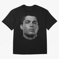 Cristiano Ronaldo Cristiano Ronaldo Halftone style Oversized T-Shirt Live for the Drama of the FIFA World Cup 2026 Journey through Messi, CR7 and Mbappe Highlights, Netherlands Pride, Tournament Hype, Historic Matchups, Family Viewing Parties and