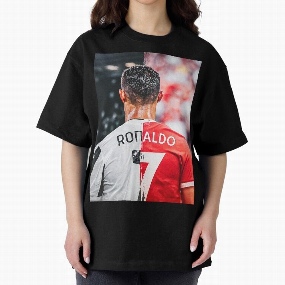 Cristiano Ronaldo , Manchester Star , Football Poster 2122 Star Oversized T-Shirt Celebrate the Magic of the FIFA World Cup 2026 Group Stage Journey through Messi and Cristiano Ronaldo Highlights, Argentina, France and Brazil Pride, Championship