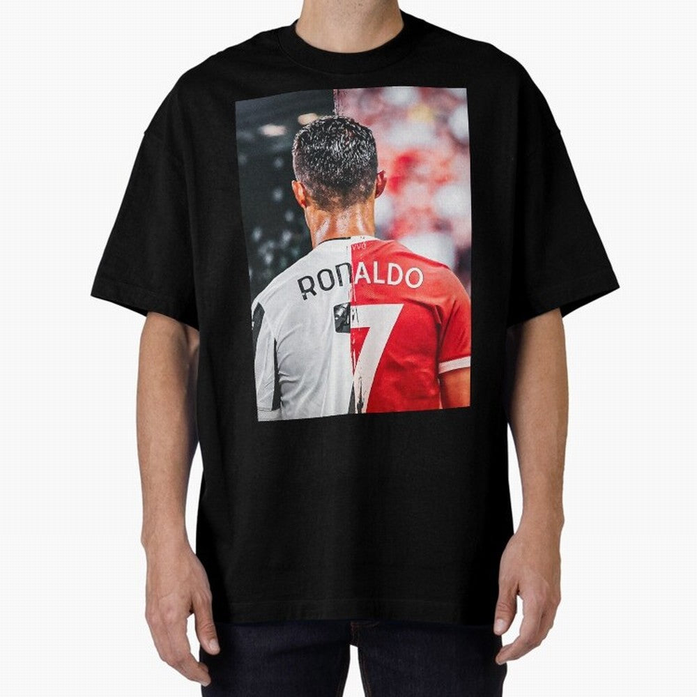 Cristiano Ronaldo , Manchester Star , Football Poster 2122 Star Oversized T-Shirt Celebrate the Magic of the FIFA World Cup 2026 Group Stage Journey through Messi and Cristiano Ronaldo Highlights, Argentina, France and Brazil Pride, Championship