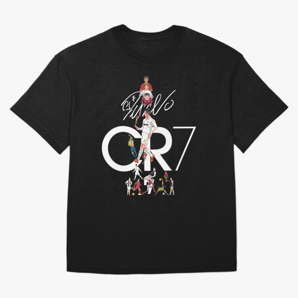 CR7 Oversized T-Shirt Carry FIFA World Cup 2026 Connected to Mbappe and Neymar, Portugal, Spain and Germany Energy, Sports Nostalgia, International Competition, Famous Players and Unforgettable Victories; Perfect for People Who Love Argentina,