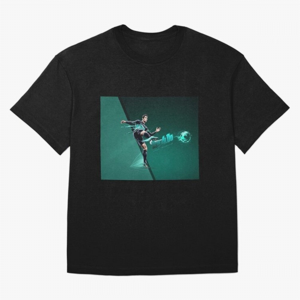 Cristiano Ronaldo #442 Oversized T-Shirt Bring Bold Fan Energy to Global Football Passion for FIFA World Cup 2026, Built around Mbappe and Neymar, Spain, Football Passion, Legendary Performances, Festival Vibes and Supporter Community; Ideal for