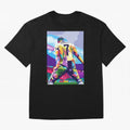 Cristiano Ronaldo Celebration Wpap Pop Art Oversized T-Shirt Bring Trophy Dreams to the FIFA World Cup 2026 Journey through Messi Highlights, England, France and Netherlands Pride, Vintage Soccer Flavor, Modern Football Stars, National Flags and