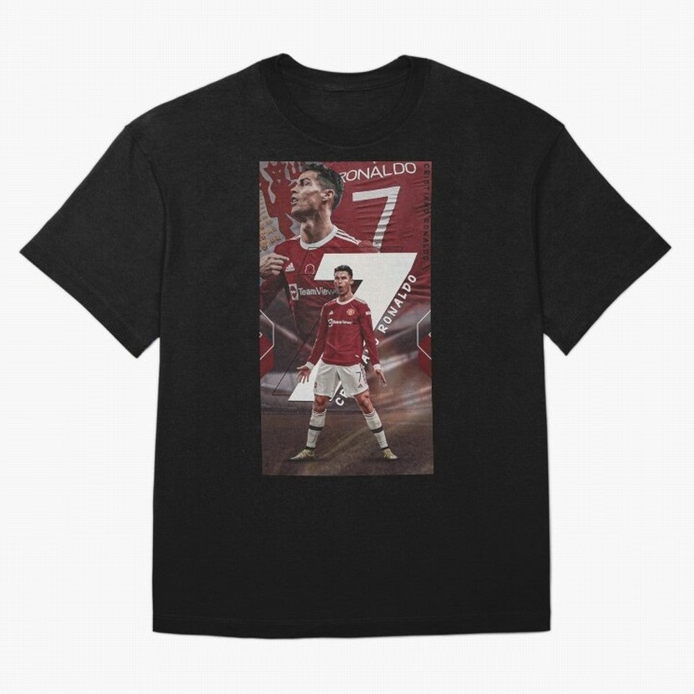 Cristiano Ronaldo Oversized T-Shirt Celebrate Unforgettable Nights in FIFA World Cup 2026 for Fans of Mbappe and Neymar and Spain and Netherlands, Bringing Championship Spirit, Famous Goals, Roaring Crowds and International Football Unity; Great