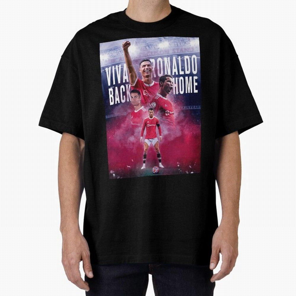 Cristiano Ronaldo Cr7 The Legend Of Manchester United , Ronaldo Gifts, Ronaldo Best Selling , Ronald Oversized T-Shirt Celebrate Unforgettable Nights in the FIFA World Cup 2026 Group Stage Journey through Mbappe and Neymar Highlights, Argentina,