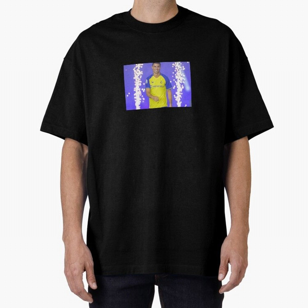CRISTIANO RONALDO AL NASSR Oversized T-Shirt Make Your Look Match the FIFA World Cup 2026 Group Stage Journey through Messi, CR7 and Mbappe Highlights, France Pride, Football History, Final Match Energy, Crowd Noise and Once in a Lifetime Moments;