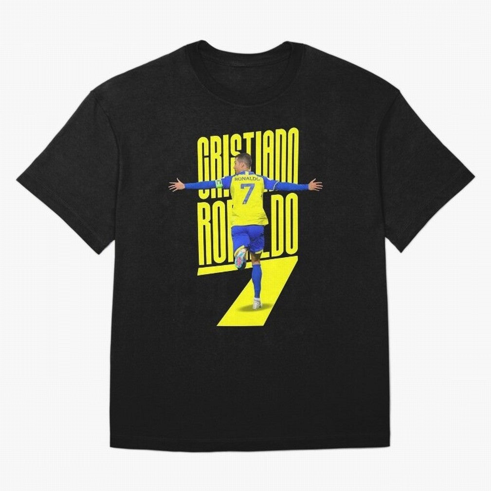 cristiano ronaldo 7 Oversized T-Shirt Fuel Global Football Passion for FIFA World Cup 2026, Inspired by Messi, Neymar and Mbappe, Spain and Netherlands, Vintage Soccer Flavor, Modern Football Stars, National Flags and Final Night Emotion; Ideal for