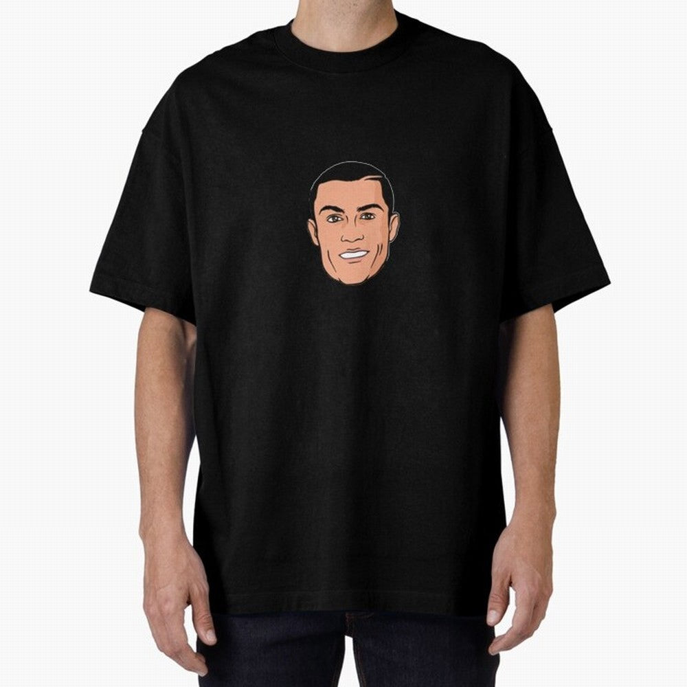 CR7 , Cristiano Ronaldo fan-art Oversized T-Shirt Support Your Favorite Stars during FIFA World Cup 2026 for Fans of Messi, CR7 and Mbappe and England, Bringing Soccer Culture, Superstar Moments, National Team Dreams and Competitive Fire; Made for