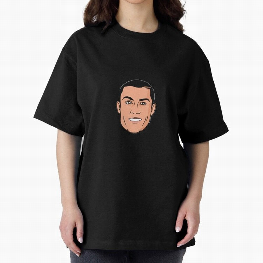 CR7 , Cristiano Ronaldo fan-art Oversized T-Shirt Support Your Favorite Stars during FIFA World Cup 2026 for Fans of Messi, CR7 and Mbappe and England, Bringing Soccer Culture, Superstar Moments, National Team Dreams and Competitive Fire; Made for