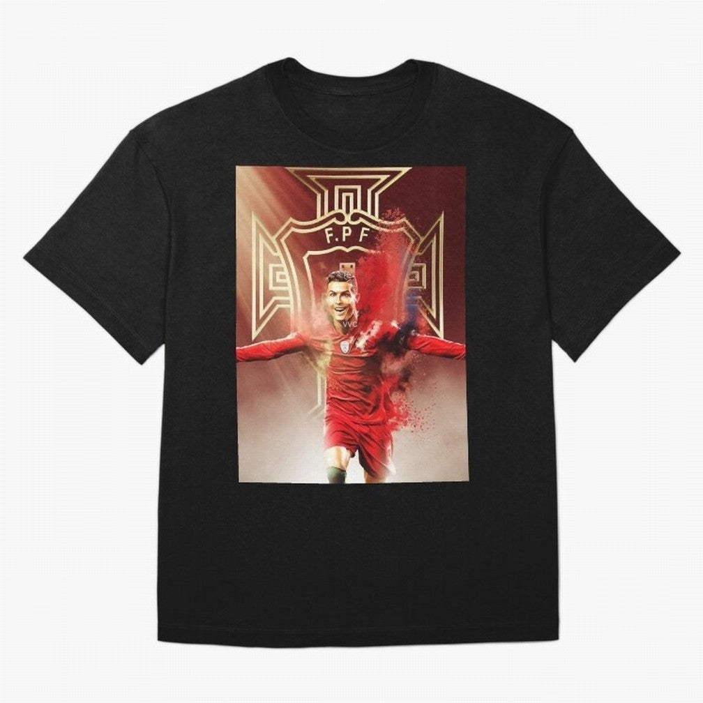 CR>7 Por Oversized T-Shirt Upgrade the FIFA World Cup 2026 Group Stage Journey through CR7 and Messi Highlights, Portugal, Spain and Germany Pride, Stadium Chants, National Pride, Trophy Dreams and Unforgettable Football Memories; Made for Die Hard