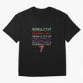 WITH CR7 RONALDO - ALL CAREER Oversized T-Shirt Represent the Passion of Match Day Hype around FIFA World Cup 2026 Group Stage, Messi, France and Portugal, Stadium Chants, National Pride, Trophy Dreams and Unforgettable Football Memories; Perfect
