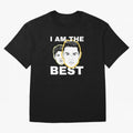 Cristiano Ronaldo - I Am The Best. Oversized T-Shirt Celebrate the Road through FIFA World Cup 2026 USA Canada Mexico Made for Neymar, Argentina Energy, Goal Celebration Energy, Supporter Heritage, Football Icons and Worldwide Tournament Joy;
