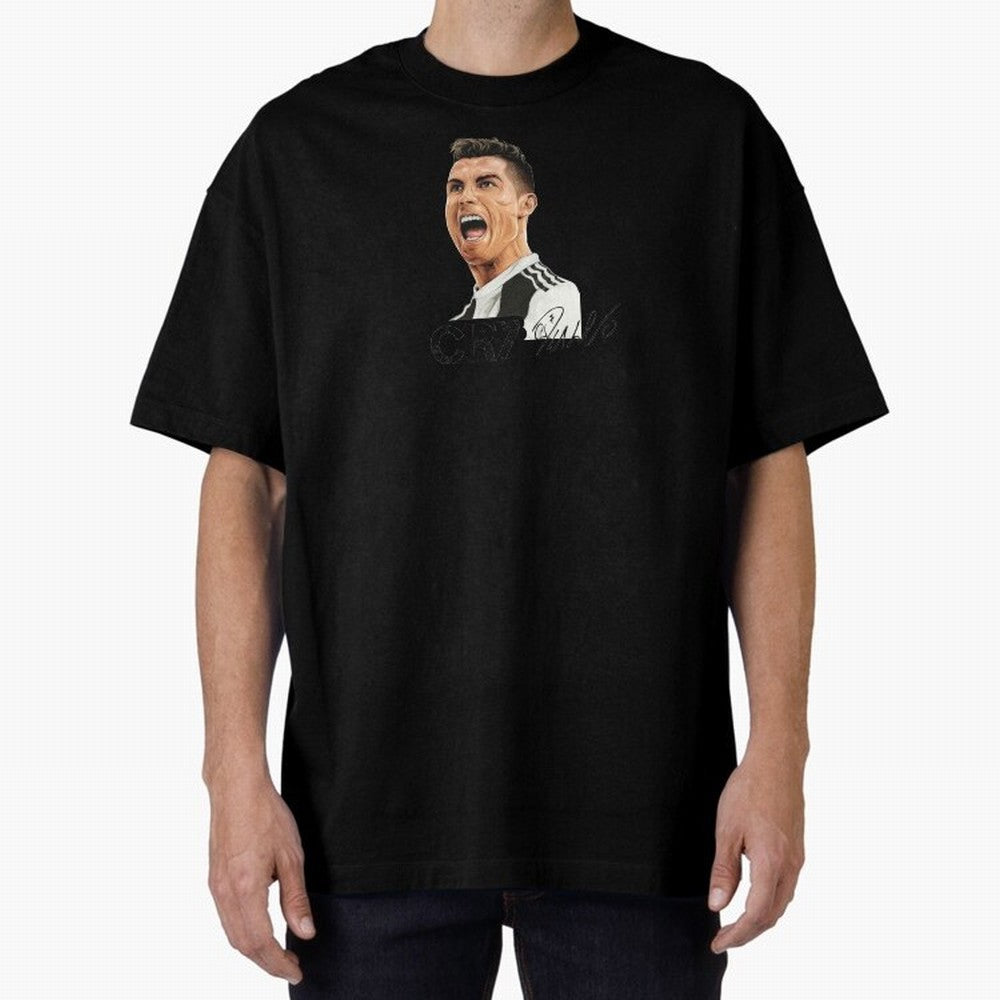 Cr7 Cristiano Ronaldo 7 Oversized T-Shirt Celebrate FIFA World Cup 2026 USA Canada Mexico for Fans of Cristiano Ronaldo and Argentina, Bringing Global Supporter Spirit, Legendary Goals, National Colors and Tournament Celebration; Built for