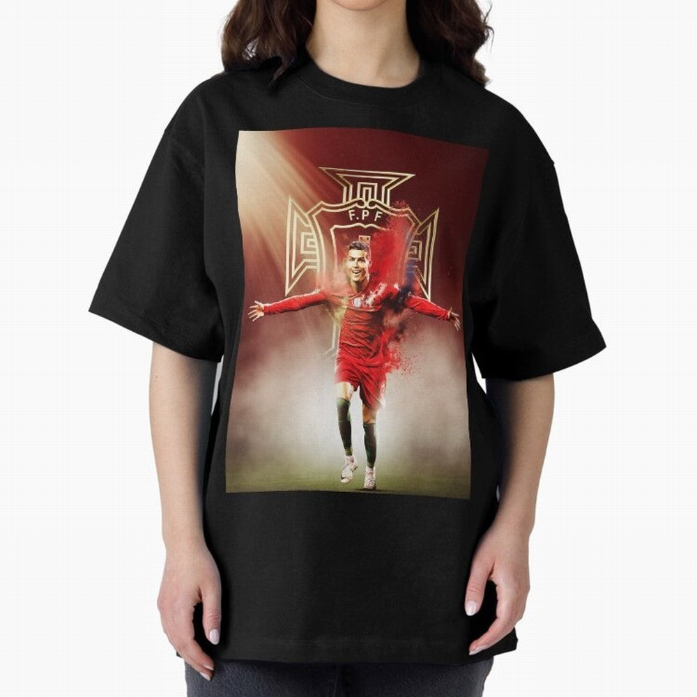 Cristiano Ronaldo Cr7 legend of his country , Ronaldo Gifts, Ronaldo Best Selling Oversized T-Shirt Support Your Favorite Stars during FIFA World Cup 2026 Group Stage for Fans of Messi and Portugal, Bringing Football History, Final Match Energy,