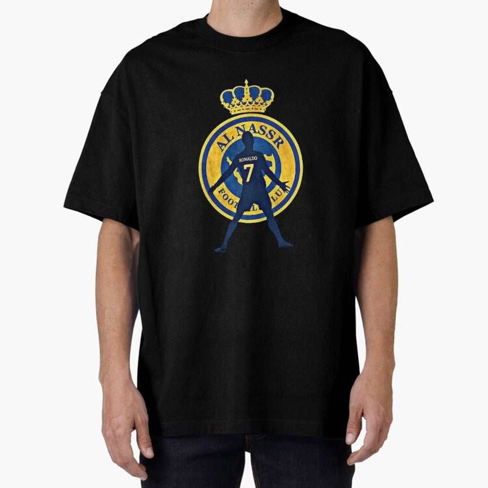 Cristiano Ronaldo T-shirt at Al-Nasr Saudi Club Oversized T-Shirt Fuel the Hype around FIFA World Cup 2026 Spirit, Centered on Spain and Netherlands, CR7 and Messi, Stadium Memories, Football Loyalty, International Chants and Championship