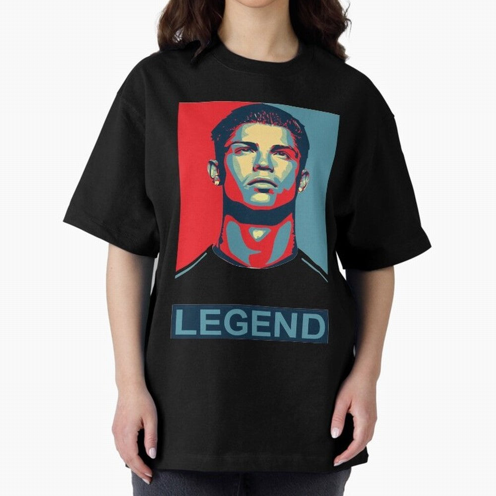 cristiano ronaldo legend Oversized T-Shirt Turn Football Passion into FIFA World Cup 2026 Group Stage Built around Cristiano Ronaldo, Argentina, France and Brazil Energy, Game Day Rituals, Football Legends, Country Pride and the Road to the Final;