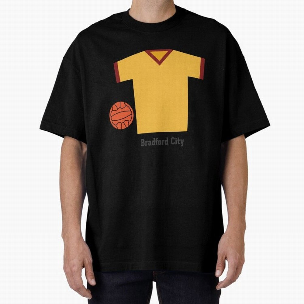 Bradford City Oversized T-Shirt Show Fan Pride Across FIFA World Cup 2026 Spirit, Capturing Netherlands, Messi, Neymar and Mbappe, Vintage Soccer Flavor, Modern Football Stars, National Flags and Final Night Emotion; Perfect for People Who Love