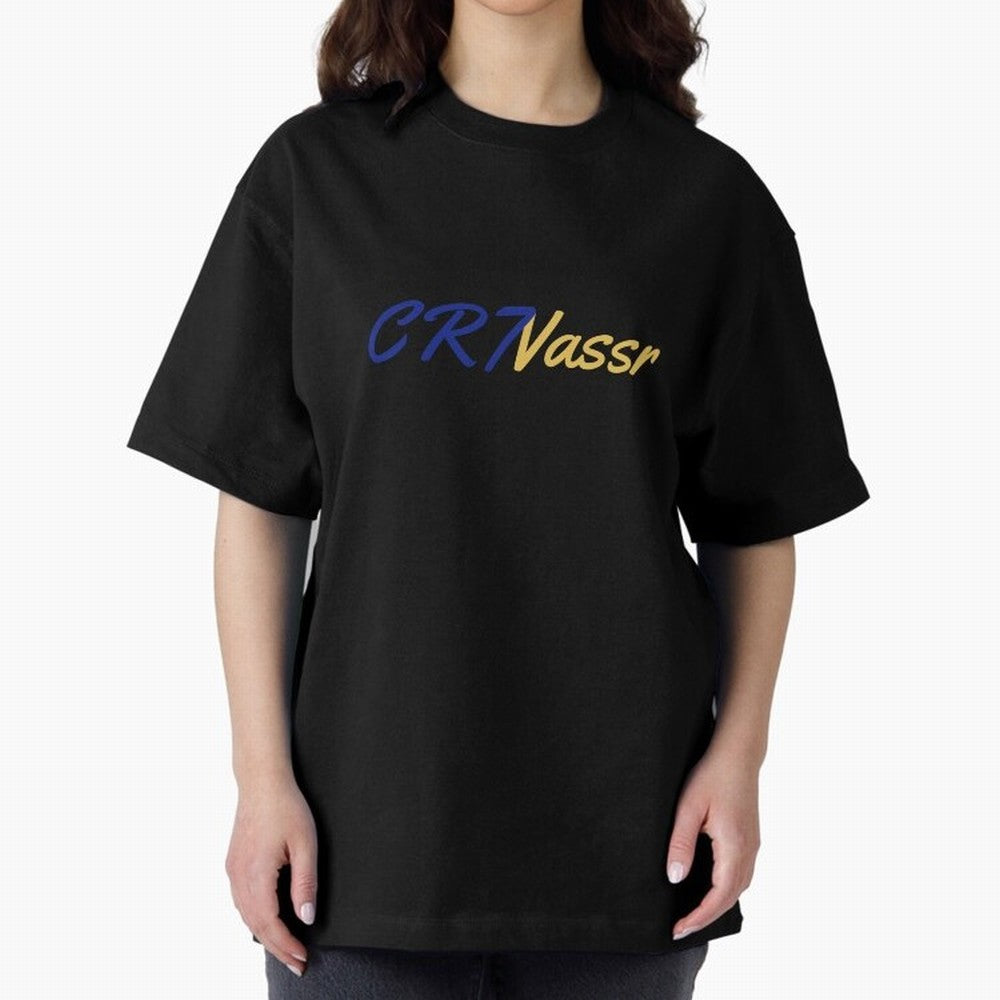 CR7 AL NASSR - RONALDO Oversized T-Shirt Mark Global Football Passion for FIFA World Cup 2026 Group Stage, Connected to Messi, Argentina, Tournament Hype, Historic Matchups, Family Viewing Parties and Global Sports Pride; Great for Watch Parties,