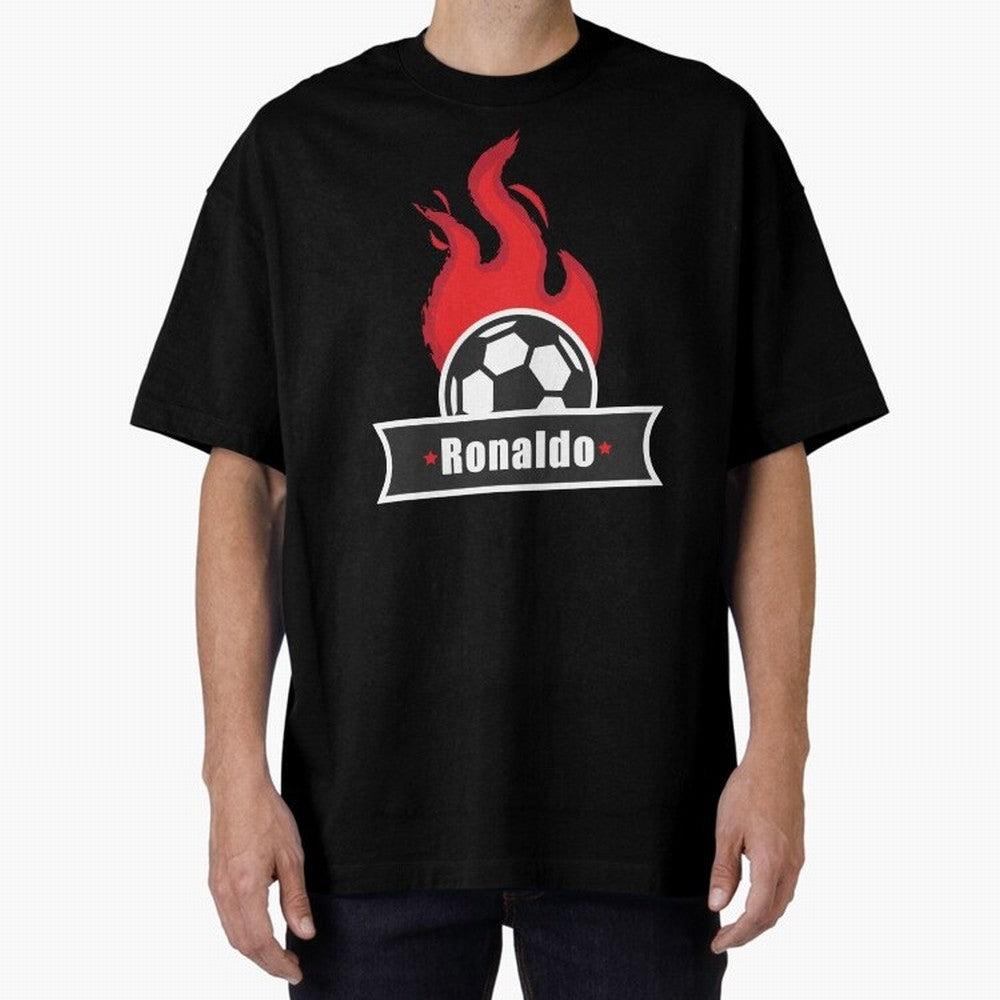 Football Player Design Oversized T-Shirt Step into FIFA World Cup 2026 for Fans of Messi, CR7 and Mbappe and Argentina, Bringing Tournament Hype, Historic Matchups, Family Viewing Parties and Global Sports Pride; Perfect for People Who Love
