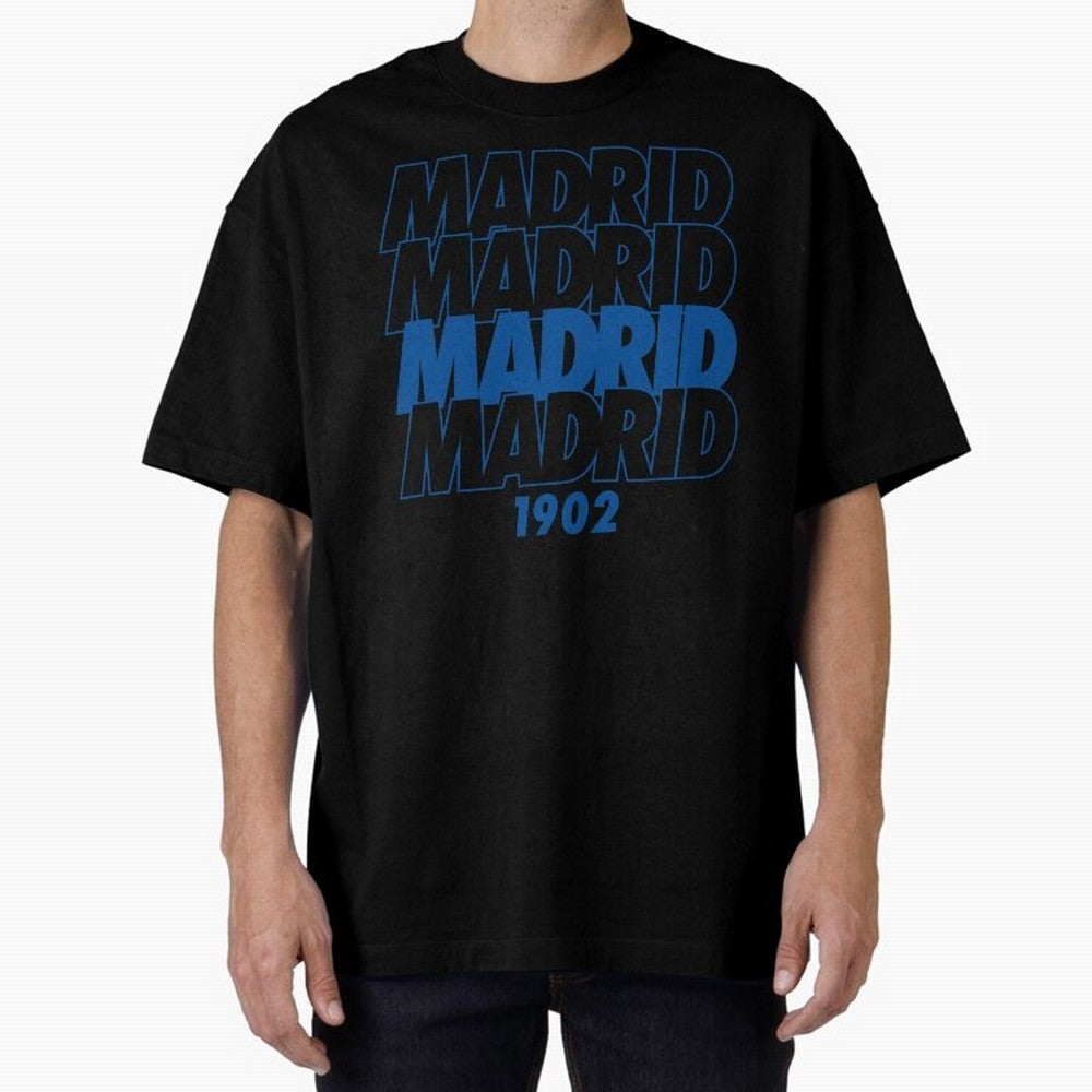 Real Madrid Oversized T-Shirt Elevate Global Football Passion for FIFA World Cup 2026 USA Canada Mexico, Connected to Messi, Neymar and Mbappe, Brazil, Stadium Chants, National Pride, Trophy Dreams and Unforgettable Football Memories; Ideal for