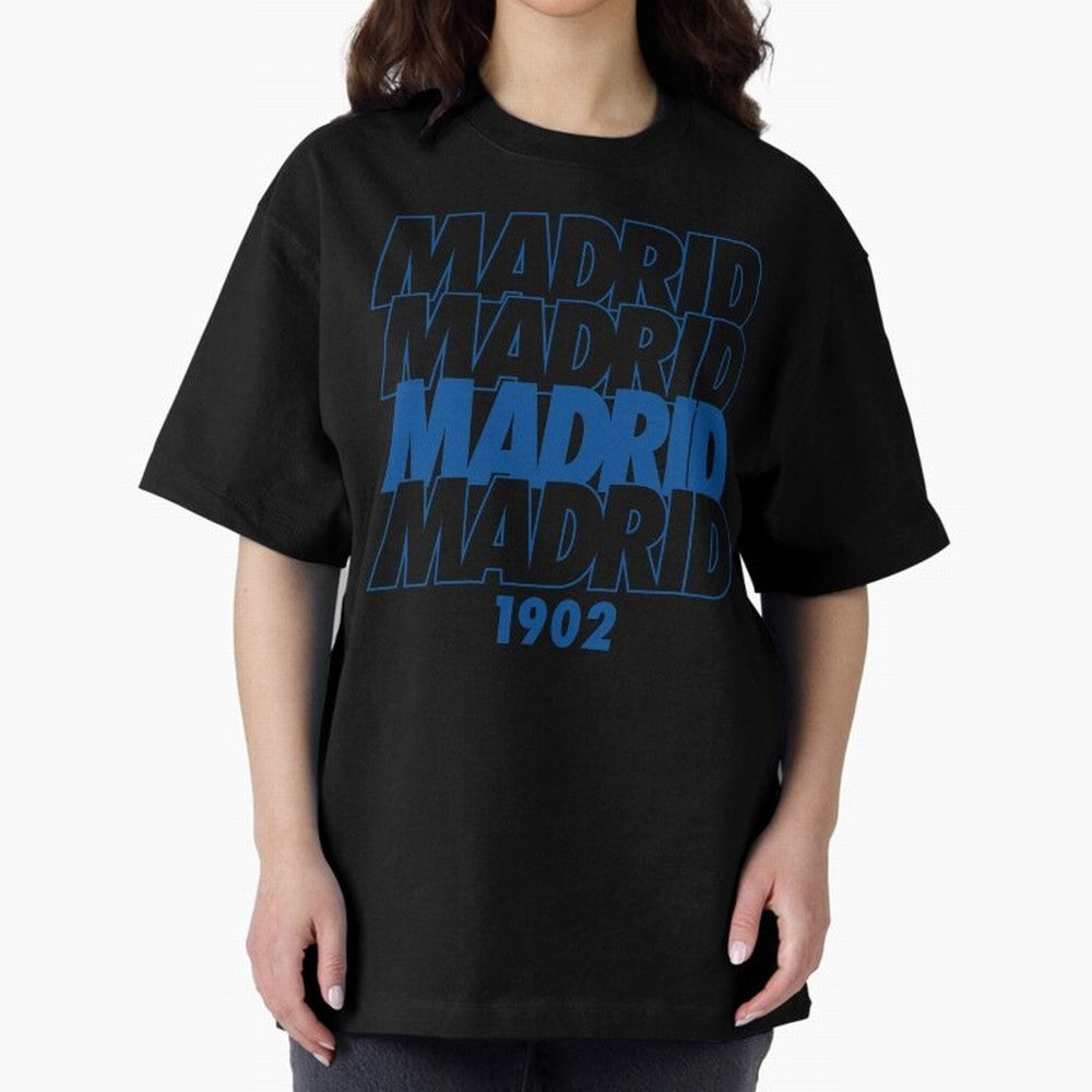 Real Madrid Oversized T-Shirt Elevate Global Football Passion for FIFA World Cup 2026 USA Canada Mexico, Connected to Messi, Neymar and Mbappe, Brazil, Stadium Chants, National Pride, Trophy Dreams and Unforgettable Football Memories; Ideal for