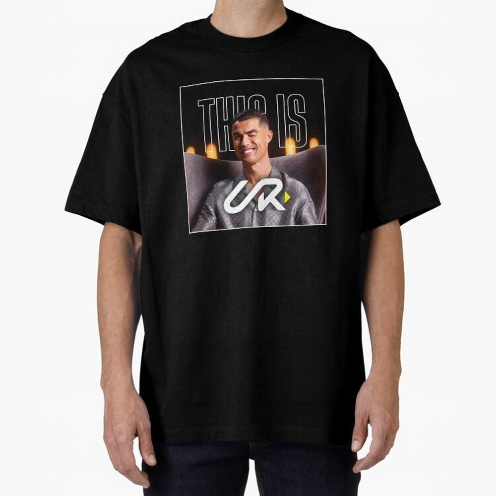 UR Cristiano Yt Oversized T-Shirt Celebrate the Next Chapter of Global Football Passion for FIFA World Cup 2026 USA Canada Mexico, Built around Messi and Cristiano Ronaldo, Portugal, Spain and Germany, Tournament Hype, Historic Matchups, Family