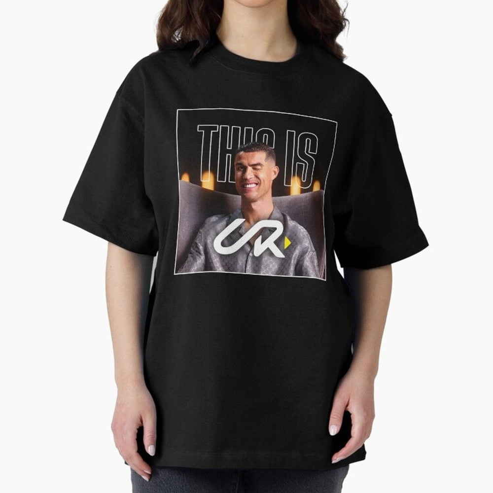 UR Cristiano Yt Oversized T-Shirt Celebrate the Next Chapter of Global Football Passion for FIFA World Cup 2026 USA Canada Mexico, Built around Messi and Cristiano Ronaldo, Portugal, Spain and Germany, Tournament Hype, Historic Matchups, Family
