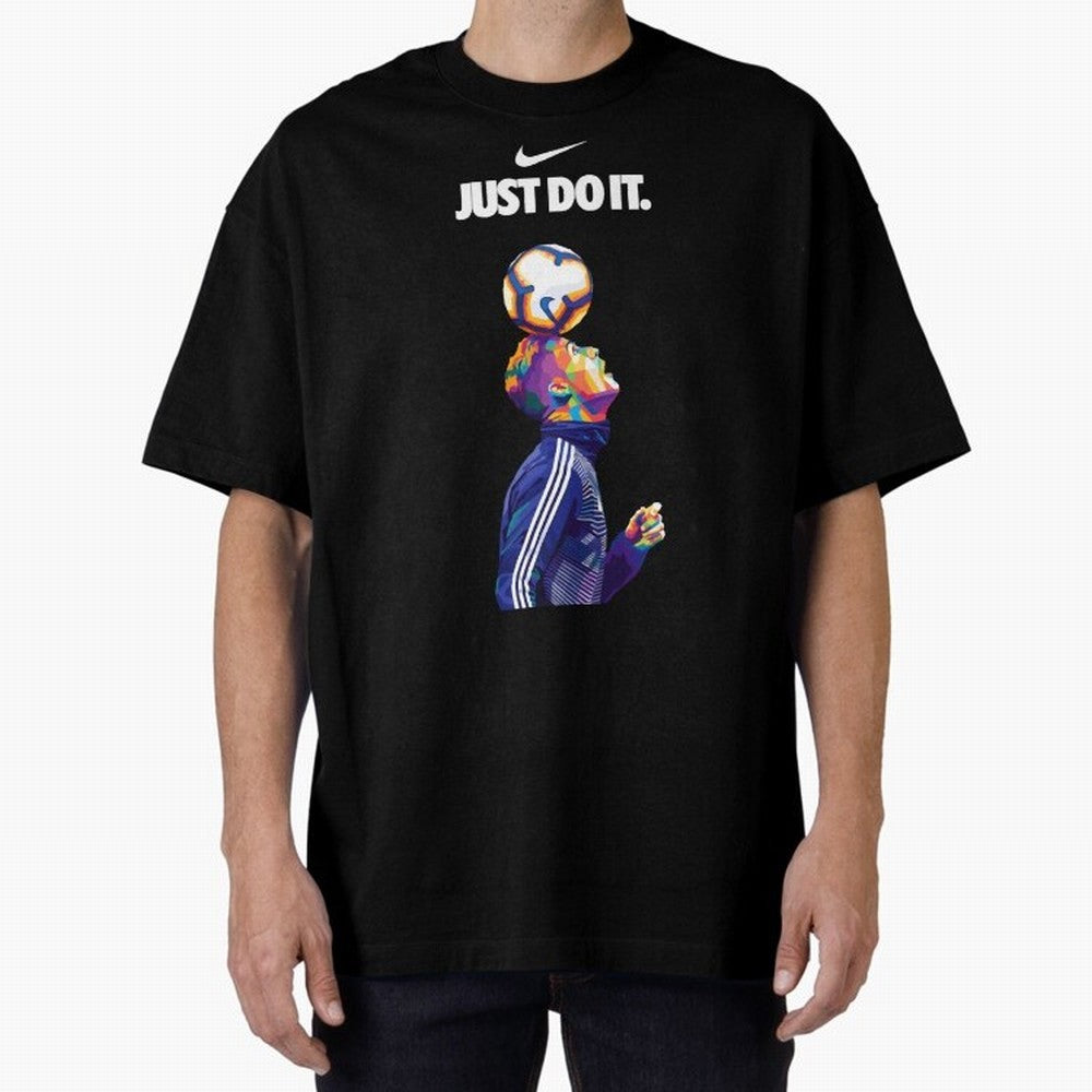Cristiano Ronaldo Wpap - JUST DO IT Oversized T-Shirt Bring a Champion Mindset to FIFA World Cup 2026 Group Stage Spirit, Celebrating Spain and Netherlands, Messi and Cristiano Ronaldo, Champion Mindset, Group Stage Buzz, Knockout Tension and