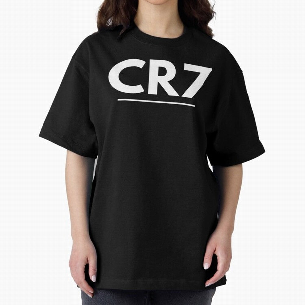 CR7 Oversized T-Shirt Celebrate the Stars of FIFA World Cup 2026 Group Stage Highlighting Messi, Neymar and Mbappe, Brazil, Portugal and Argentina Energy, Sports Nostalgia, International Competition, Famous Players and Unforgettable Victories;