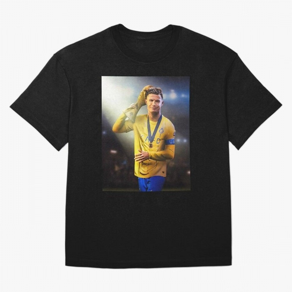 Cristiano Ronaldo Active( Oversized T-Shirt Honor the Football Icons of Global Football Passion for FIFA World Cup 2026, Celebrating Neymar, Haaland and Cristiano Ronaldo, Argentina, Goal Celebration Energy, Supporter Heritage, Football Icons and