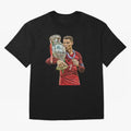 Cristiano Ronaldo Oversized T-Shirt Fuel the Hype around FIFA World Cup 2026 Filled with Messi, CR7 and Mbappe, England Energy, Fan Favorite Moments, National Team Passion, Big Match Drama and Soccer History; Perfect for People Who Love Argentina,