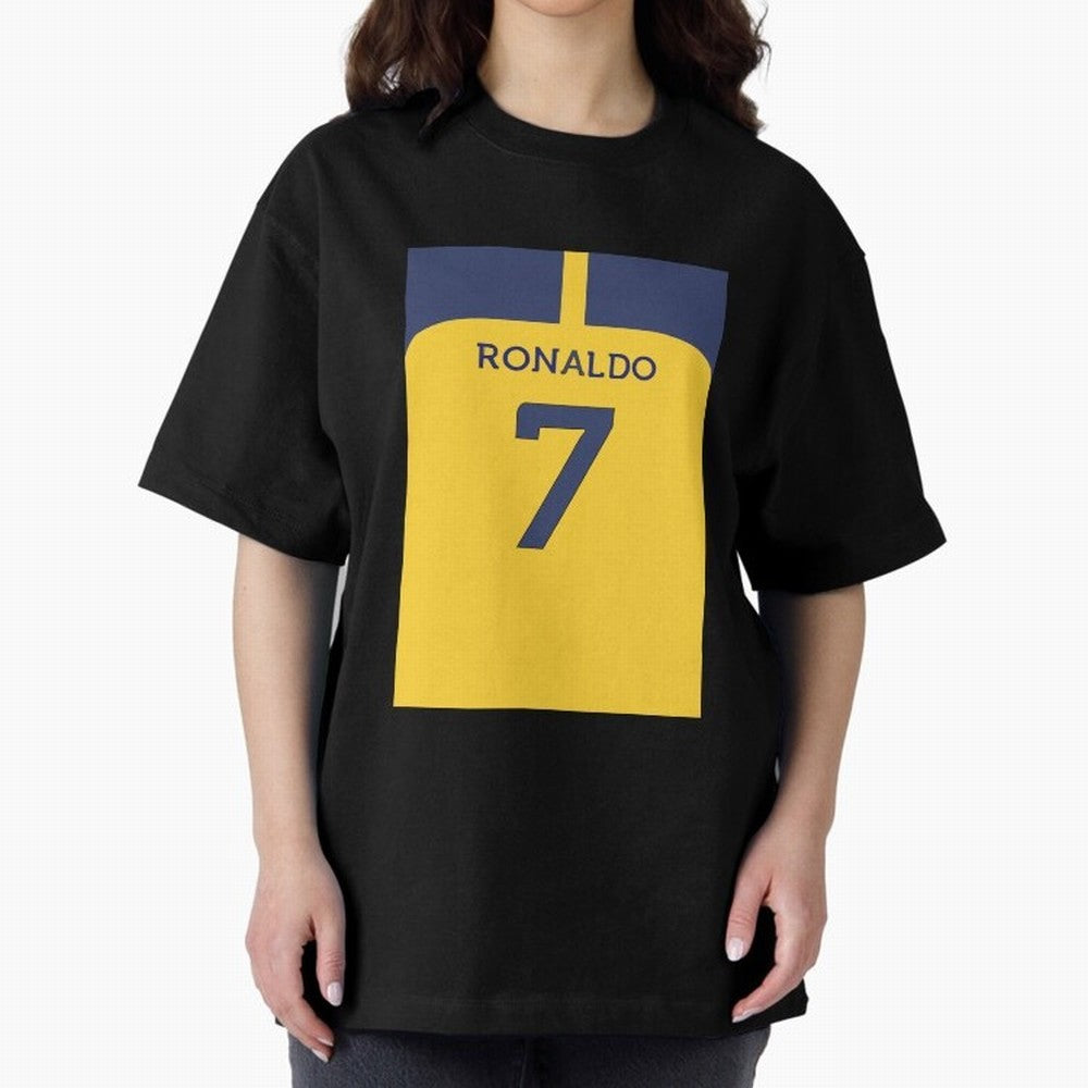 Cristiano Ronaldo Al Nassr Oversized T-Shirt Capture the FIFA World Cup 2026 Group Stage Journey through Neymar Highlights, Netherlands Pride, Fan Favorite Moments, National Team Passion, Big Match Drama and Soccer History; Great for Supporters Who