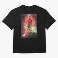 Cristiano Ronaldo Oversized T-Shirt Experience the Global Stage of FIFA World Cup 2026 USA Canada Mexico Spirit, Filled with England and Germany, Messi, Neymar and Mbappe, Match Day Excitement, Supporter Culture, Golden Goals and Global Football