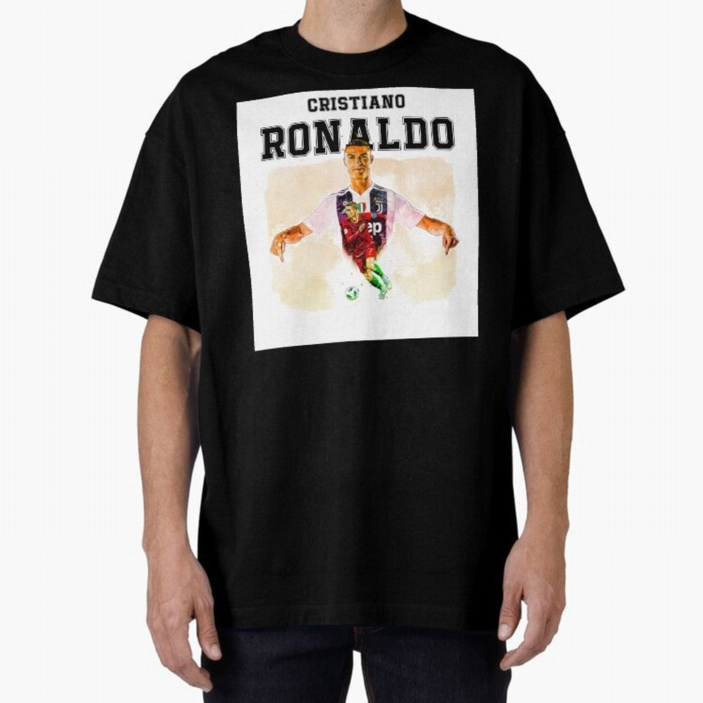 Cristiano Ronaldo 7 Oversized T-Shirt Celebrate the Next Chapter of FIFA World Cup 2026 Group Stage Celebrating Neymar, Portugal Energy, Supporter Pride, Iconic Celebrations, Legendary Names and Global Match Day Energy; Great for Watch Parties,