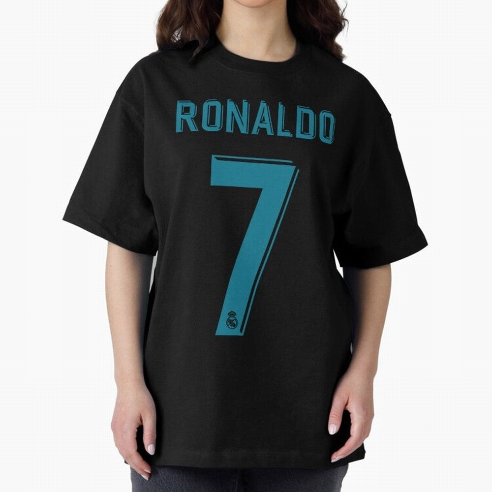 Cristiano Ronaldo 2018 Oversized T-Shirt Relive the FIFA World Cup 2026 Group Stage Journey through Neymar Highlights, Brazil, Portugal and Argentina Pride, Supporter Pride, Iconic Celebrations, Legendary Names and Global Match Day Energy; Made for