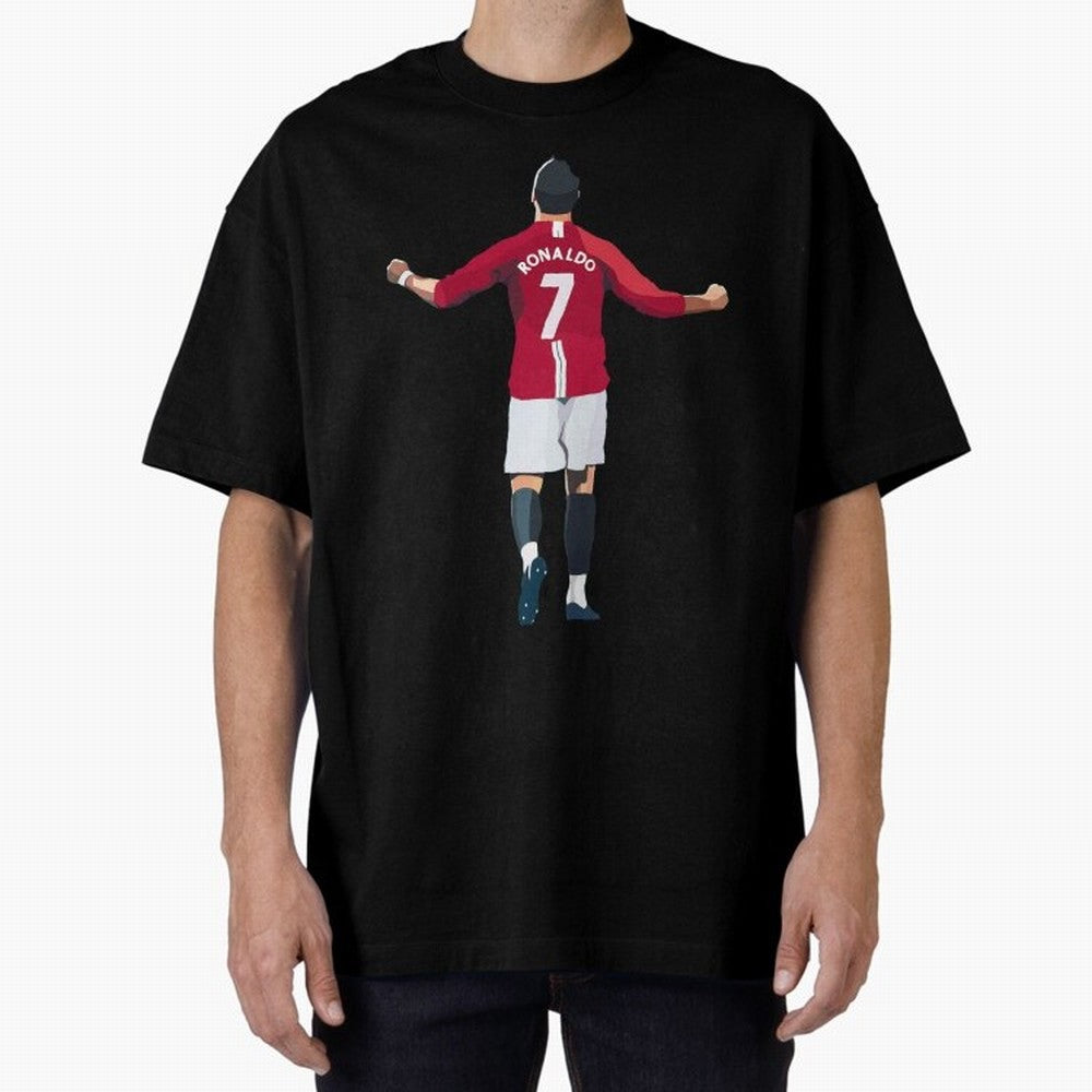 Cristiano Ronaldo Active Oversized T-Shirt Build Match Day Hype around FIFA World Cup 2026 USA Canada Mexico, Cristiano Ronaldo, Haaland and CR7, Argentina, Retro Football Energy, Iconic Rivalries, Trophy Chase Drama and Stadium Atmosphere; Ideal