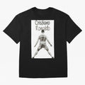 Cristiano Ronaldo Celebration Oversized T-Shirt Follow the Road to the FIFA World Cup 2026 USA Canada Mexico Journey through Neymar Highlights, Brazil, Portugal and Argentina Pride, Fan Favorite Moments, National Team Passion, Big Match Drama and