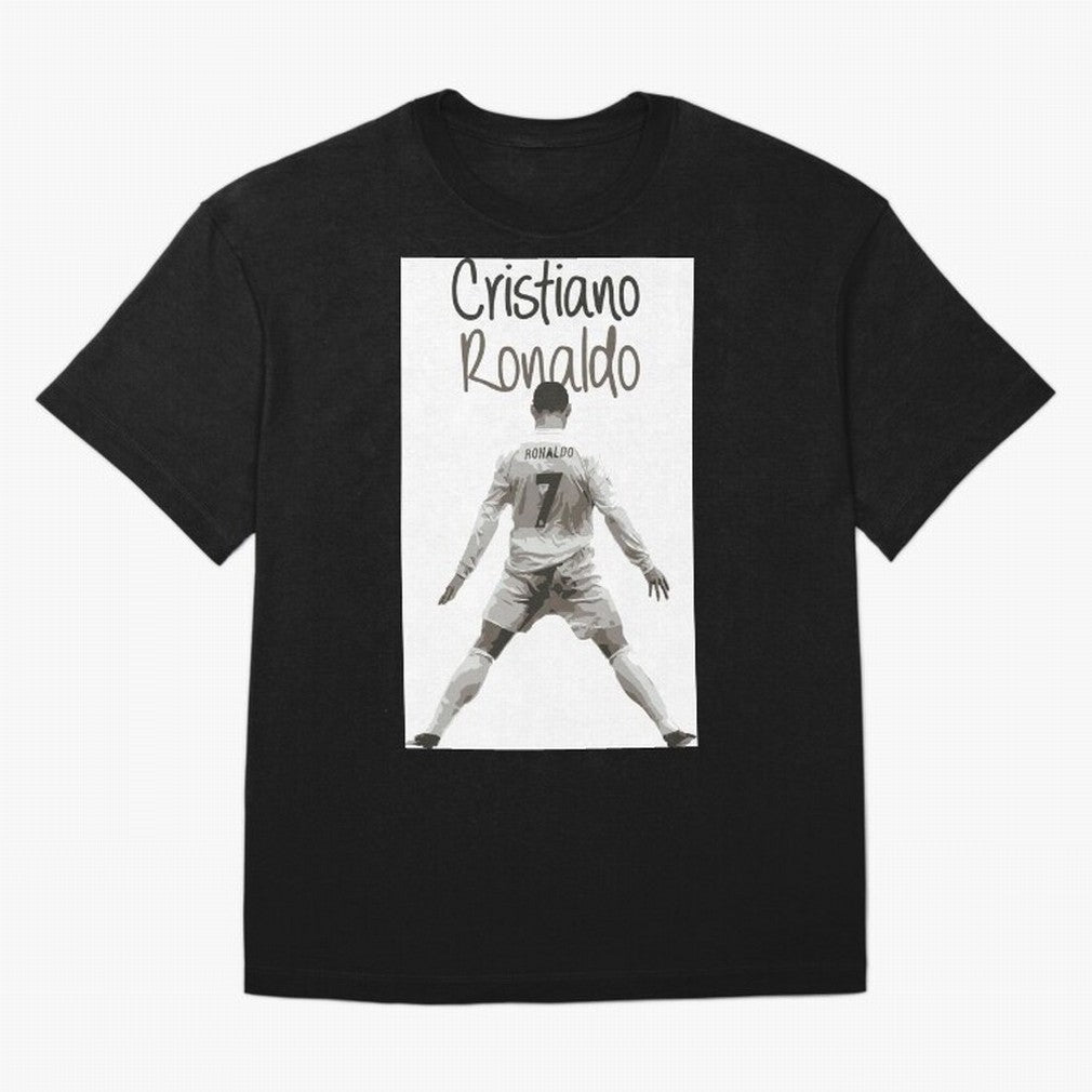 Cristiano Ronaldo Celebration Oversized T-Shirt Follow the Road to the FIFA World Cup 2026 USA Canada Mexico Journey through Neymar Highlights, Brazil, Portugal and Argentina Pride, Fan Favorite Moments, National Team Passion, Big Match Drama and