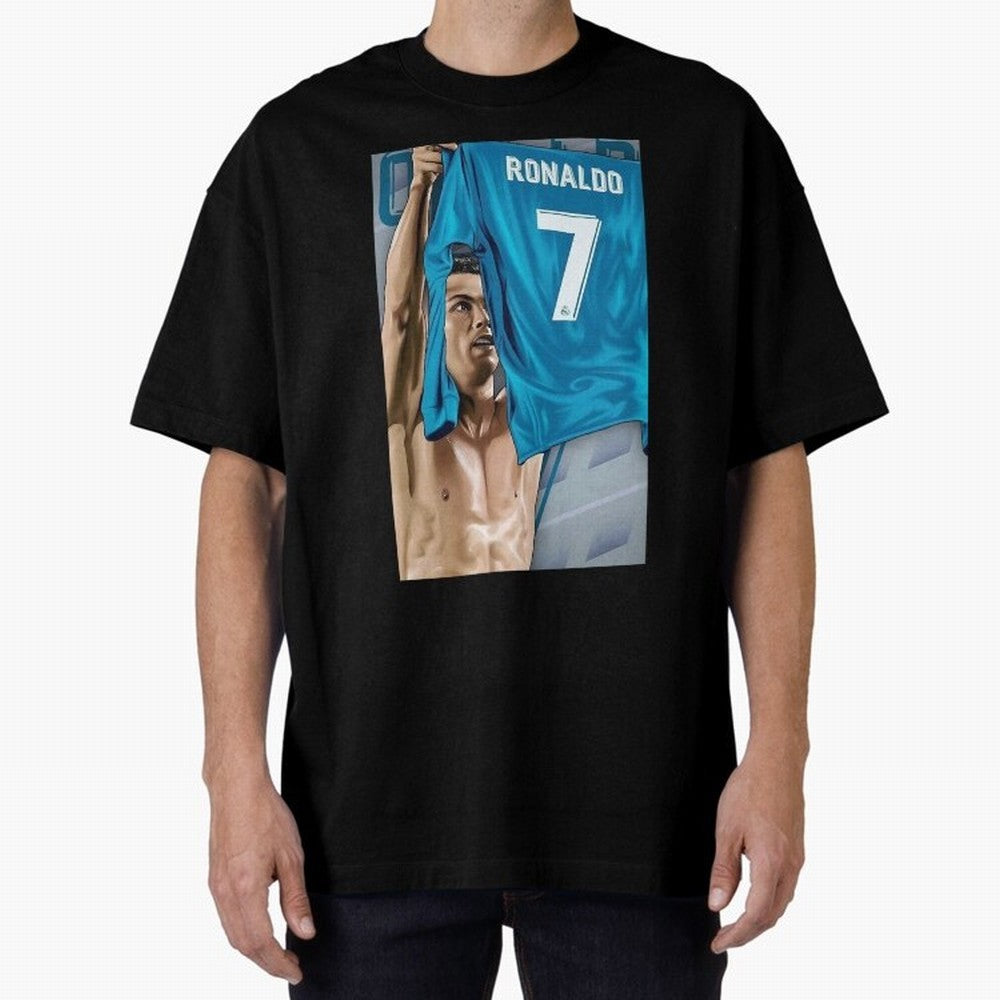 Cristiano Ronaldo Oversized T-Shirt Keep Football History Alive during Match Day Hype around FIFA World Cup 2026 Group Stage, Neymar, Brazil, Portugal and Argentina, Football Festival Excitement, Trophy Ambitions, Country Rivalries and Star Player