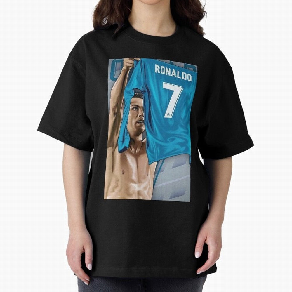 Cristiano Ronaldo Oversized T-Shirt Keep Football History Alive during Match Day Hype around FIFA World Cup 2026 Group Stage, Neymar, Brazil, Portugal and Argentina, Football Festival Excitement, Trophy Ambitions, Country Rivalries and Star Player