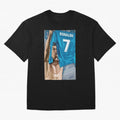 Cristiano Ronaldo Oversized T-Shirt Keep Football History Alive during Match Day Hype around FIFA World Cup 2026 Group Stage, Neymar, Brazil, Portugal and Argentina, Football Festival Excitement, Trophy Ambitions, Country Rivalries and Star Player
