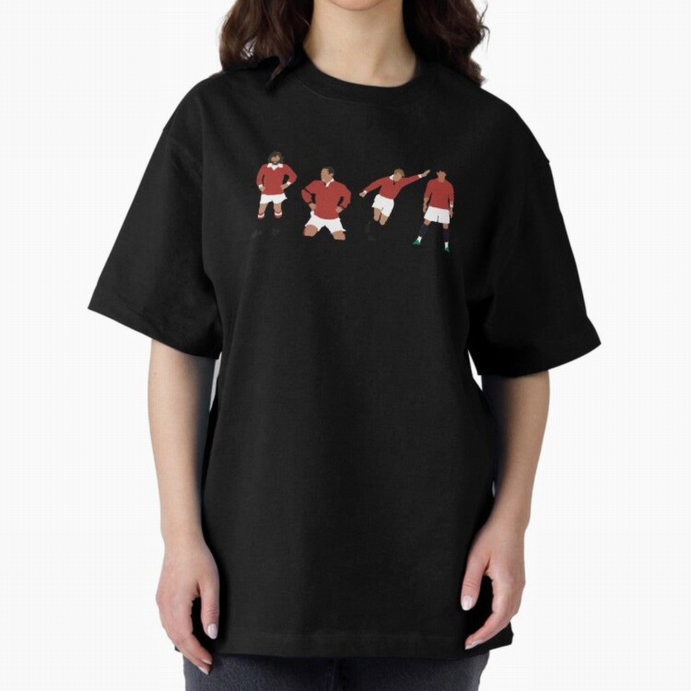 Manchester United Number 7 Design! Oversized T-Shirt Represent Fans Who Live for Match Day Hype around FIFA World Cup 2026 Group Stage, Mbappe, Argentina and Brazil, Football History, Final Match Energy, Crowd Noise and Once in a Lifetime Moments;