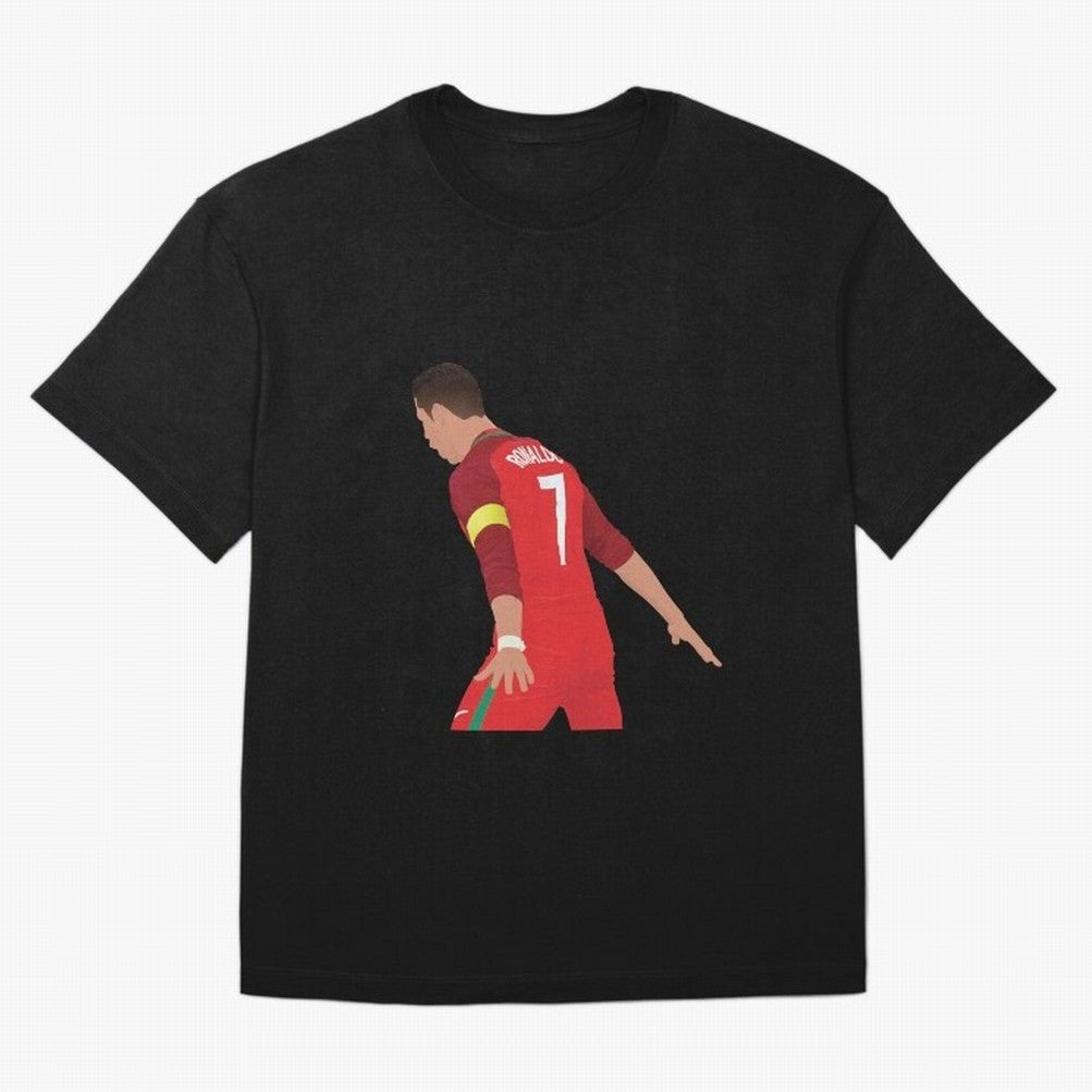 Cristiano Ronaldo - Portugal Oversized T-Shirt Cheer for Match Day Hype around FIFA World Cup 2026, Neymar, Haaland and Cristiano Ronaldo, Spain and Netherlands, Soccer Culture, Superstar Moments, National Team Dreams and Competitive Fire; Made for