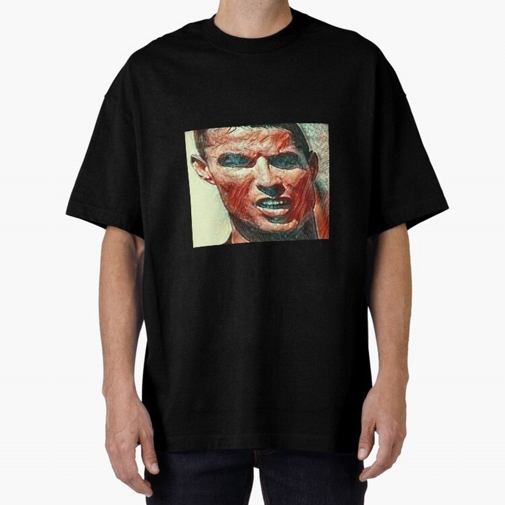 Ronaldo Oversized T-Shirt Experience the FIFA World Cup 2026 Group Stage Journey through Messi, Neymar and Mbappe Highlights, Netherlands Pride, Global Supporter Spirit, Legendary Goals, National Colors and Tournament Celebration; Great for