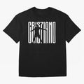 Cristiano ronaldo Oversized T-Shirt Celebrate Football Dreams Across FIFA World Cup 2026 Group Stage for Fans of Messi, Neymar and Mbappe and Spain and Netherlands, Bringing Sports Nostalgia, International Competition, Famous Players and