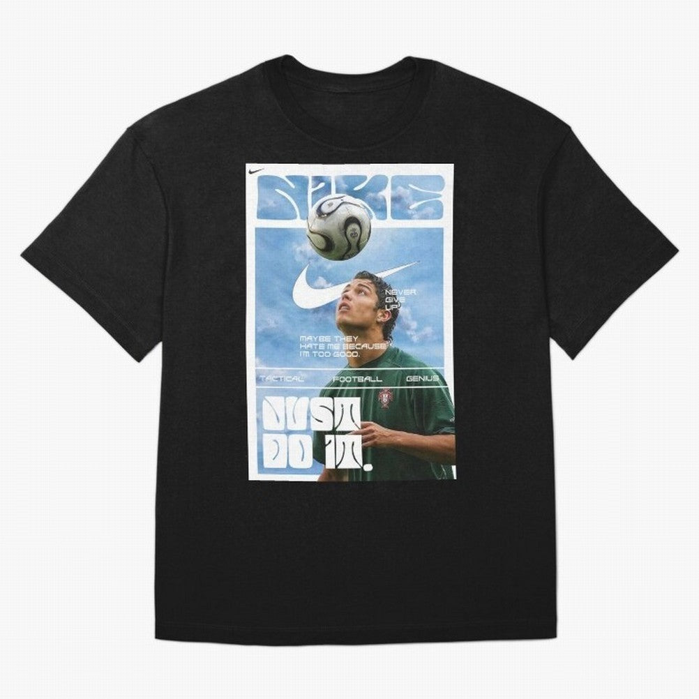 CR7 Oversized T-Shirt Carry the Colors and Pride of Global Football Passion for FIFA World Cup 2026 Group Stage, Driven by Haaland and Mbappe, Brazil, Football Festival Excitement, Trophy Ambitions, Country Rivalries and Star Player Buzz; Made for